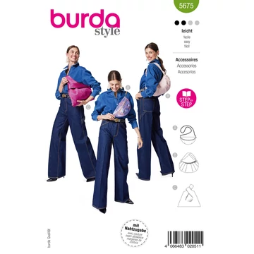 Burda szabásminta – mini táskák (5675)