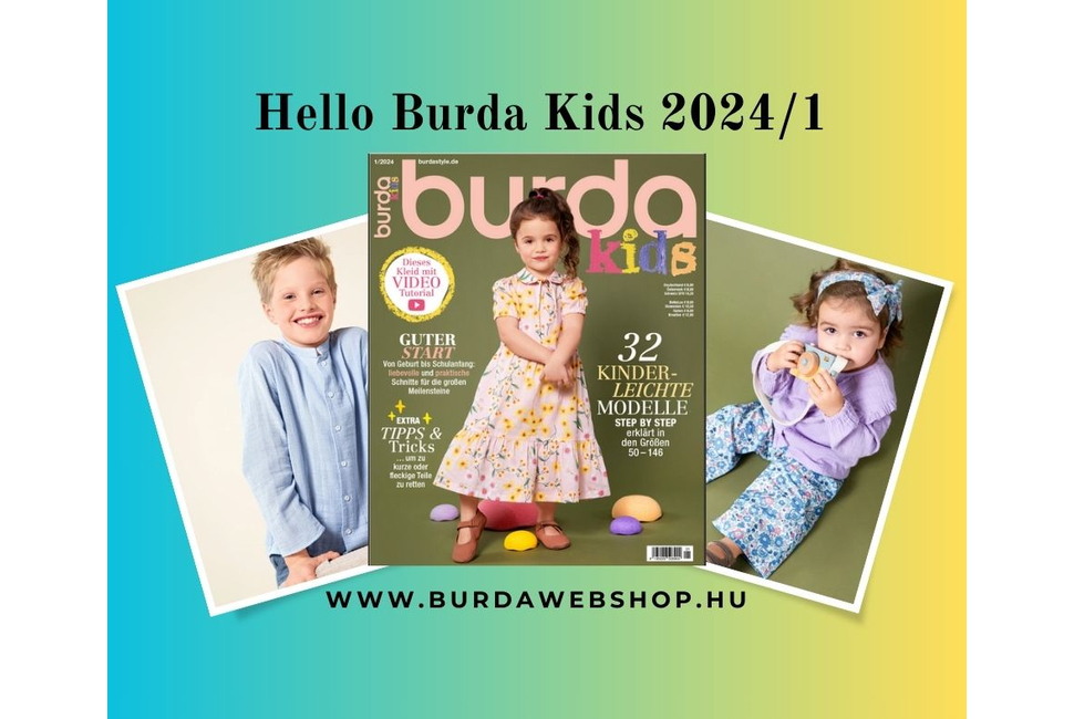Burda Kids 2024/1 Magazin 