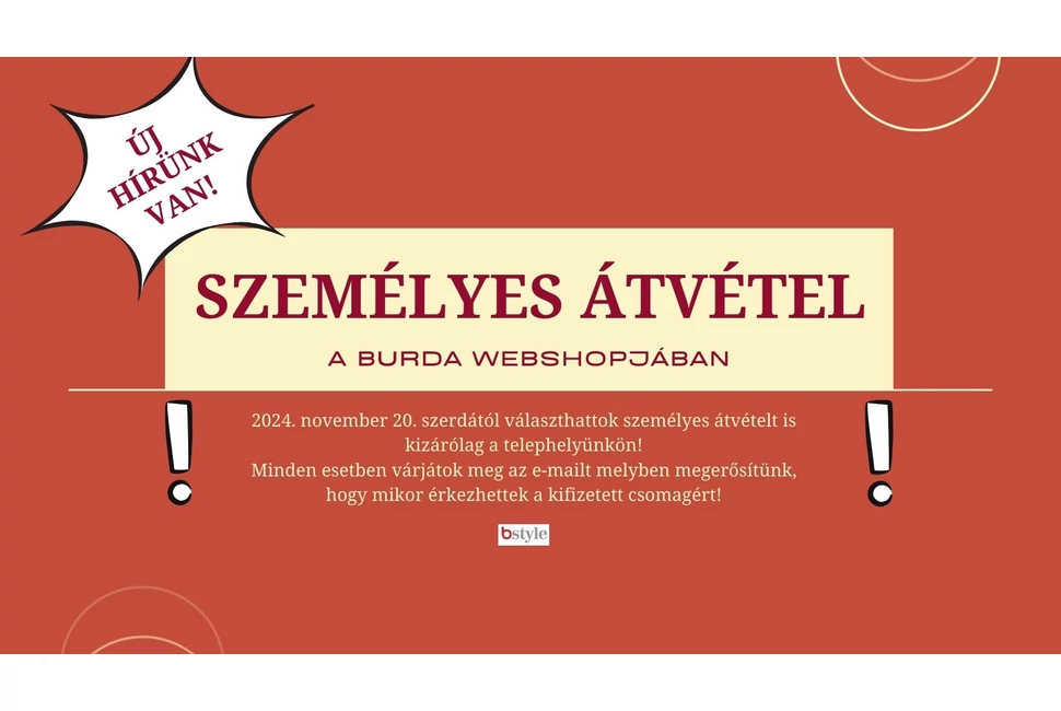 Személyes átvétel 