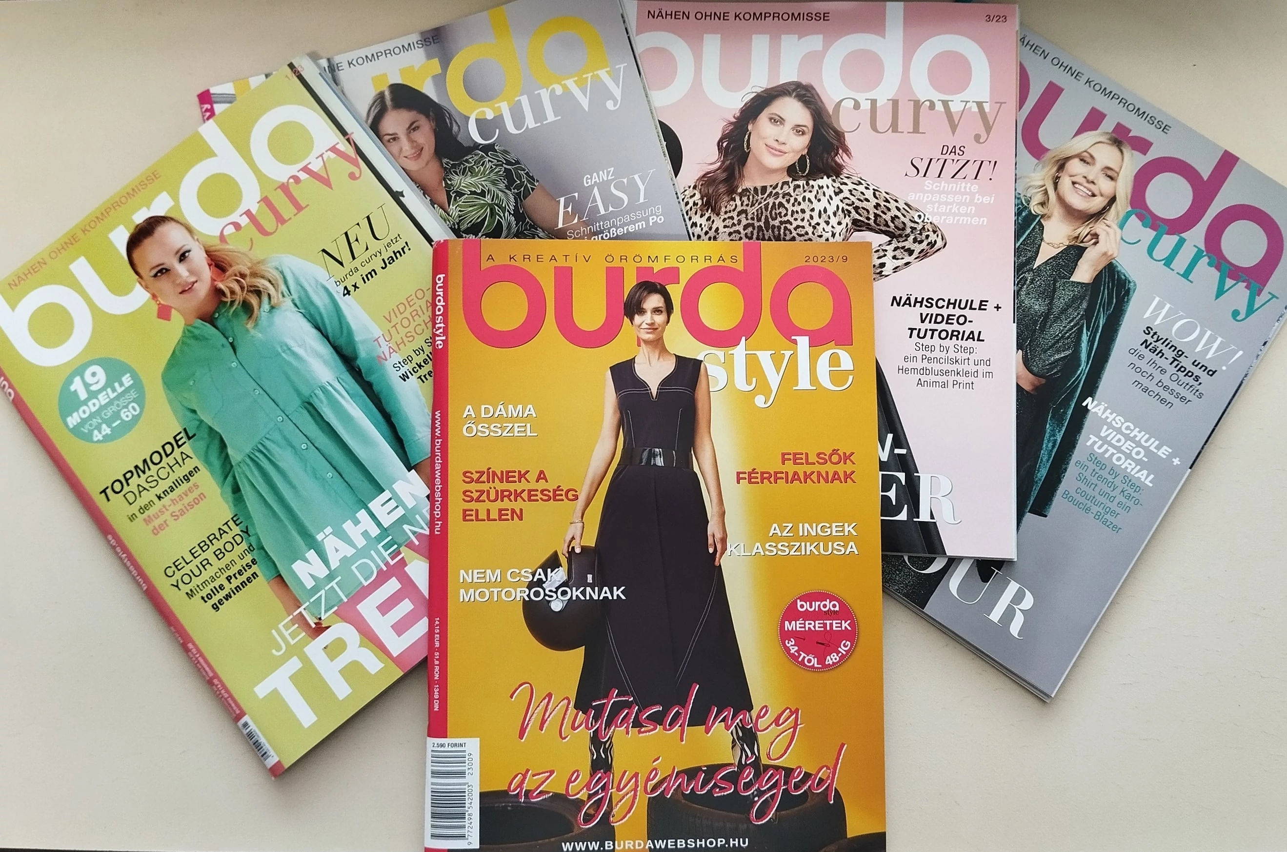 Burda Curvy (Plus) csomag 1