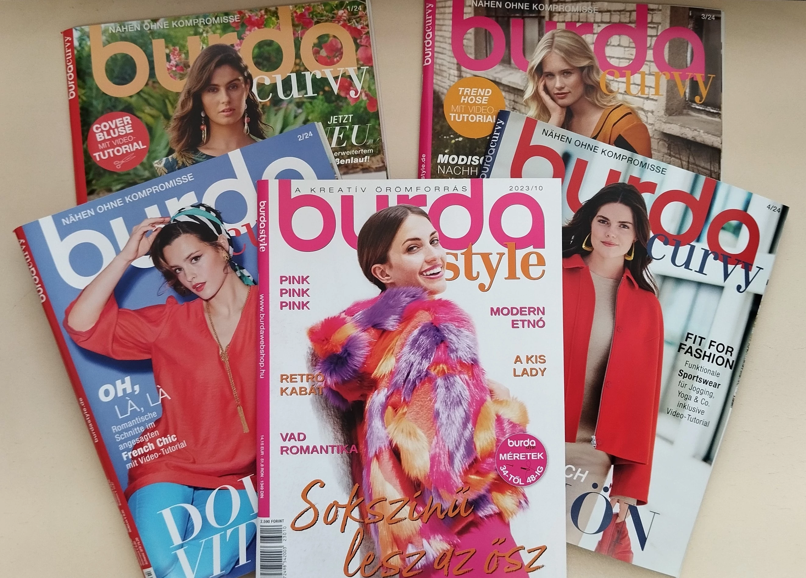Burda Curvy (Plus)  csomag 2